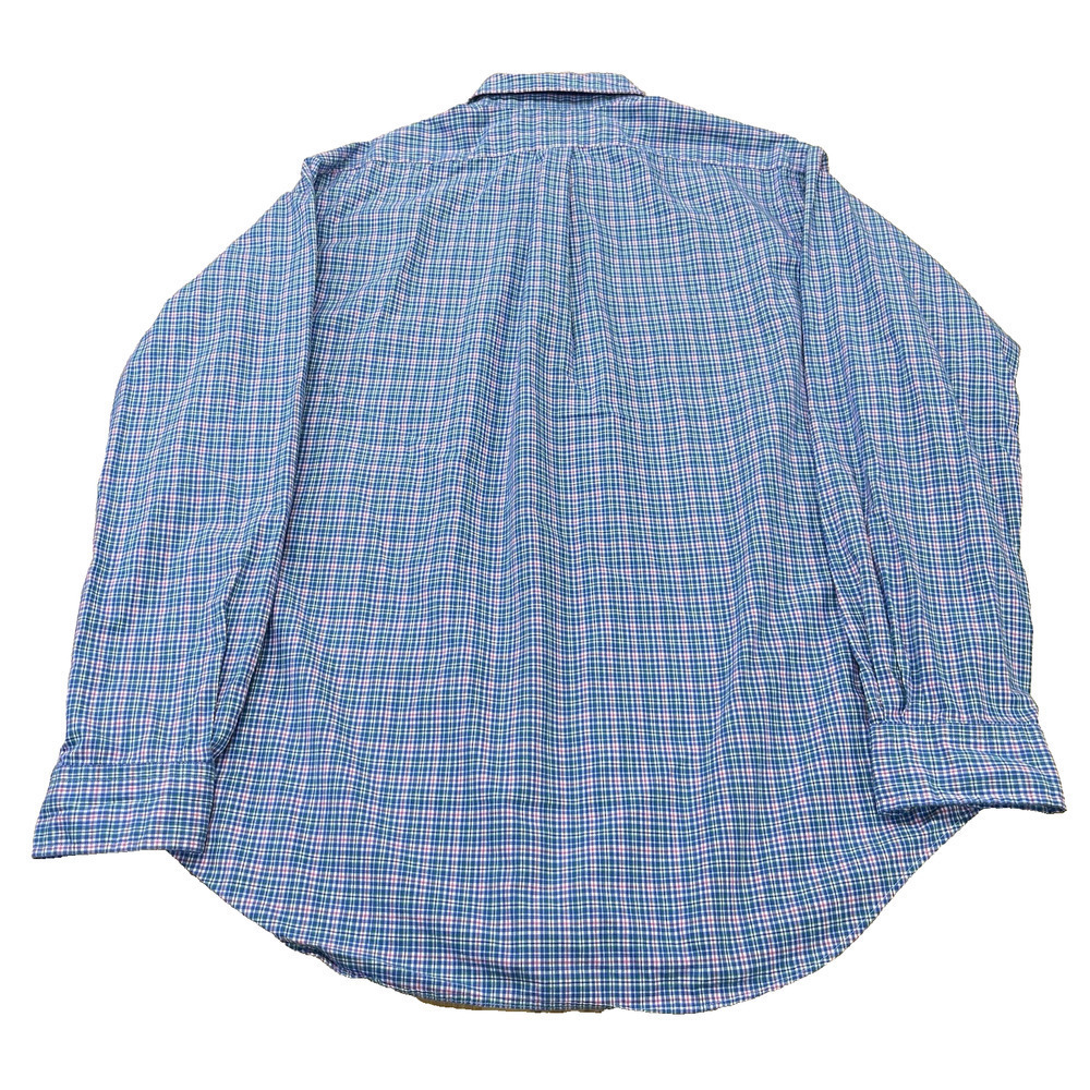 Vintage Ralph Lauren Classic Fit Multi Colorful Button Down Shirt Size L Preppy - Picture 5 of 12